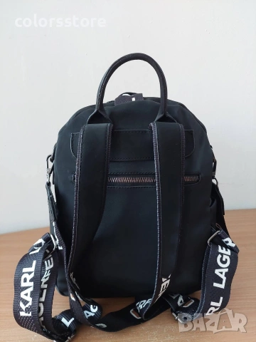 Черна раница Karl Lagerfeld кодSG-Z40, снимка 5 - Раници - 44759448