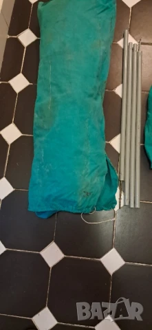 Стара бризентова палатка, снимка 4 - Антикварни и старинни предмети - 51320583