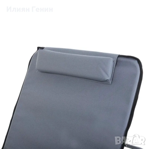 Сгъваем шезлонг Outsunny, снимка 3 - Градински мебели, декорация  - 54095662