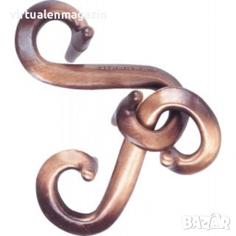 Метални триизмерни пъзели Hanayama Cast W-U, S&S и Cage, снимка 6 - Пъзели - 6606907