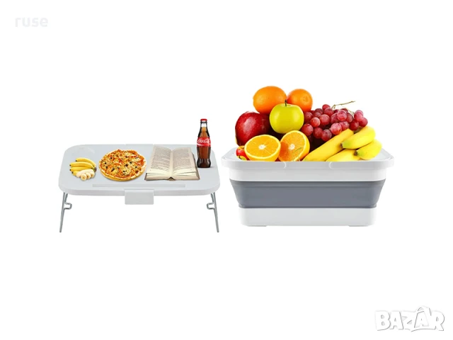 НОВИ! Сгъваема кошница за пикник с капак- маса кошница за пазаруване, снимка 10 - Други стоки за дома - 50755838