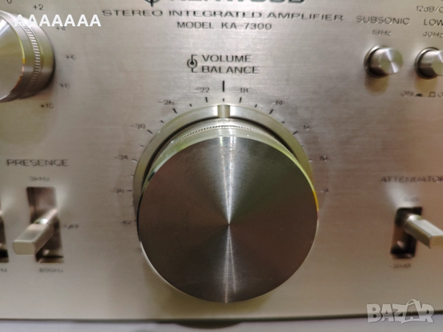 KENWOOD KA-7300, снимка 5 - Ресийвъри, усилватели, смесителни пултове - 52370431