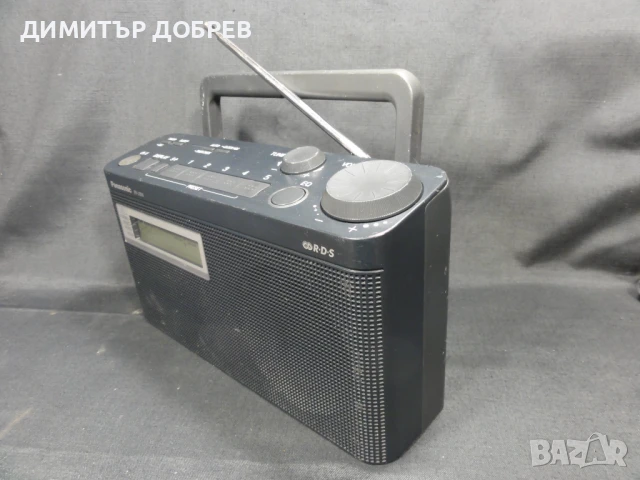PANASONIC RF-U300 FM RECEIVER RDS ТРАНЗИСТОР РАДИО, снимка 2 - Радиокасетофони, транзистори - 50675169