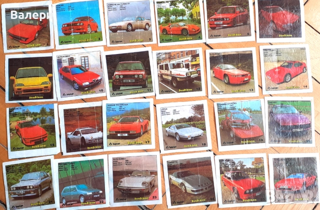 Картинки от дъвки Turbo, BomBibon, Lazer/ Ulker/, Ninja, снимка 8 - Други ценни предмети - 51735047