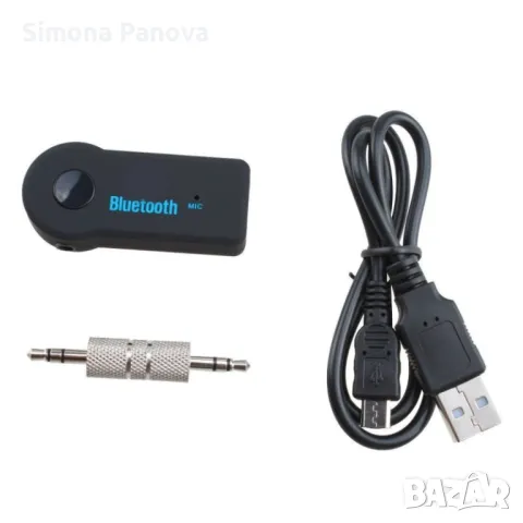 AUX Bluetooth Handsfree за кола, снимка 2 - Слушалки, hands-free - 47643098