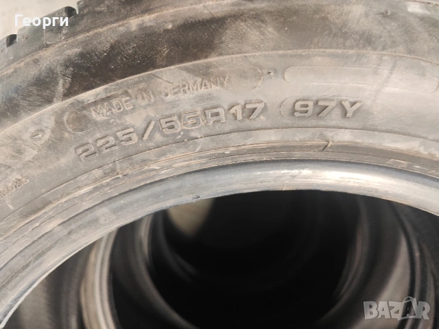 4бр.летни гуми 225/55/17 Dunlop, снимка 6 - Гуми и джанти - 54062373