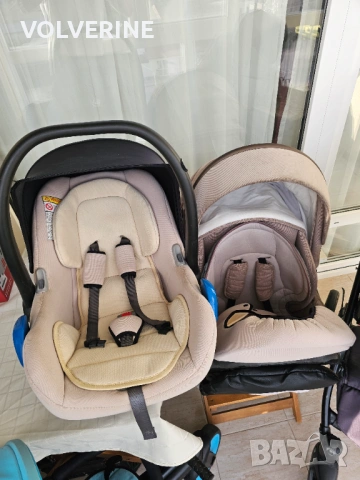 детска количка Tutis UNO 3 in 1, снимка 3 - Детски колички - 53924834