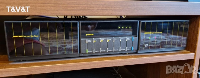 Meridian 200 CD player transport+ Meridian 203 DAC и дистанционно, снимка 2 - Аудиосистеми - 50998809