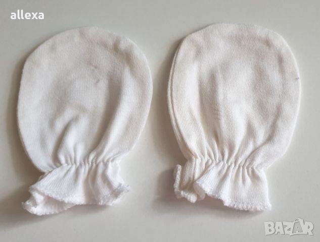 Памучни бебешки ръкавици, снимка 1 - Други - 46055111