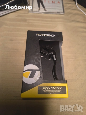 Нови спирачни лостове за велосипеди Tektro RL726 Cyclo Cross с горно монтиране, черни, 26.0 мм , снимка 3 - Велосипеди - 53854396