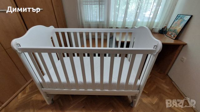 Дeтcĸo лeглo с подвижна предна решетка „baby arbor“, снимка 2 - Мебели за детската стая - 46728031