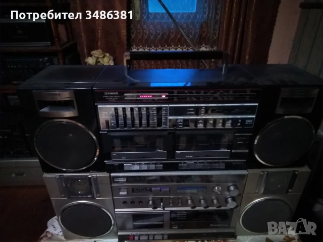FISHER PH 463K, снимка 4 - Радиокасетофони, транзистори - 54271631