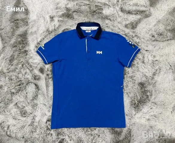 Мъжка тениска Helly Hansen HP Shore Polo Tee, Размер М, снимка 1 - Тениски - 46887556