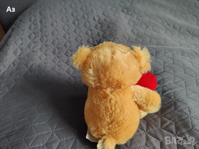 Продавам плюшена мека играчка Мече със сърце - нова, снимка 5 - Плюшени играчки - 52791112
