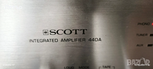 Scott 440a , снимка 5 - Ресийвъри, усилватели, смесителни пултове - 52935613