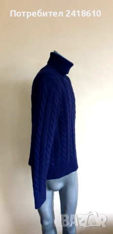 POLO Ralph Lauren Cable Wool / POLO Mens Size М НОВО! ОРИГИНАЛ! Мъжки Пуловер Поло!, снимка 11 - Пуловери - 52584528