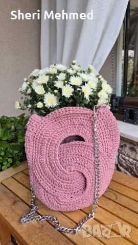 ръчно плетени чанти, снимка 3 - Чанти - 51996613