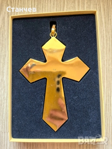 Италиански кръст от микромозайка – ръчна изработка, 15 см, снимка 3 - Антикварни и старинни предмети - 52293800