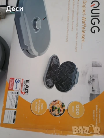 Гофретник двоен, снимка 4 - Гофретници - 50709305