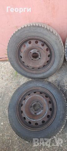 Джанти с гуми от пежо, снимка 2 - Гуми и джанти - 45973783