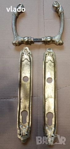 Барокови дръжки за врати - масивен бронз с орнаменти - ПРОМО, снимка 2 - Други - 52711599