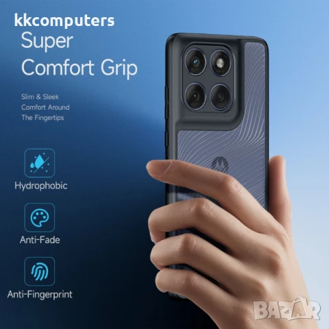 Motorola Edge 60 5G / 60 Fusion 5G Удароустойчив DUX DUCIS Aimo / TPU+PC, Matte Drop-proof Калъф и П, снимка 4 - Калъфи, кейсове - 50858694