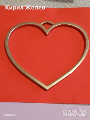 ВИСУЛКА СЪРЦЕ ❤️ за ВЛЮБЕНИ 52152, снимка 5 - Колиета, медальони, синджири - 52503742