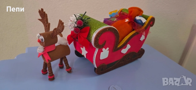 Коледни подаръчета за детска градина и още нещо ръчна изработка, снимка 2 - Декорация за дома - 52565680