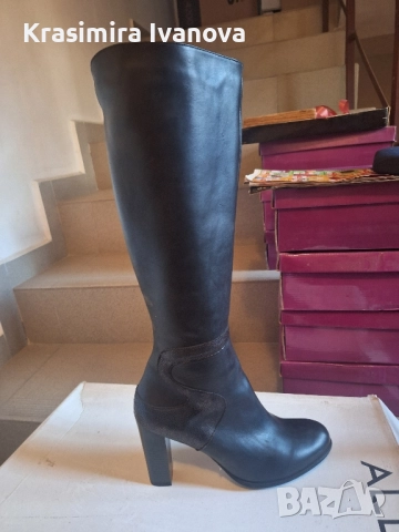 нови ботуши на Габина Варна естествена кожа , снимка 2 - Дамски ботуши - 52513152