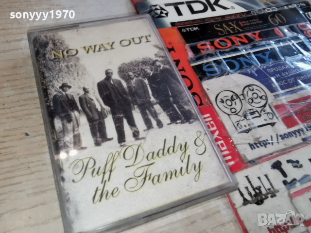 PUFF DADDY-ORIGINAL TAPE 0503261805H1E6R66, снимка 9 - Аудио касети - 53725354