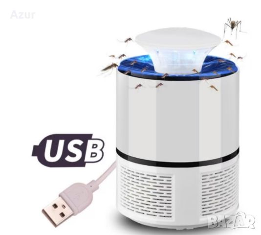 USB ултравиолетова лампа против комари и други насекоми, снимка 2 - Друга електроника - 46323359