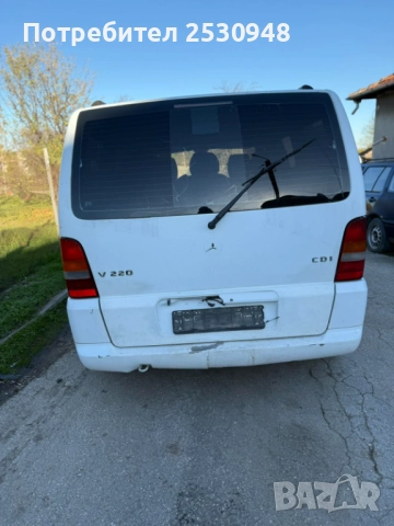 Mercedes V220cdi на части, снимка 4 - Бусове и автобуси - 52445727
