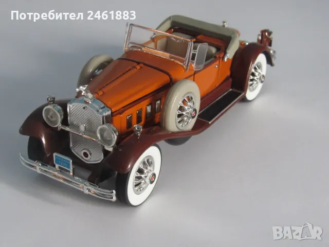 Signature Models 1/32 метален модел на ретро автомобил 1930 Packard, снимка 2 - Колекции - 48541311