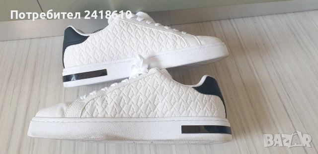 Armani Exchange A/XLeather Mens Size 42/26.9см ОРИГИНАЛ! Мъжки спортно - елегантни обувки естествена, снимка 2 - Кецове - 53746636