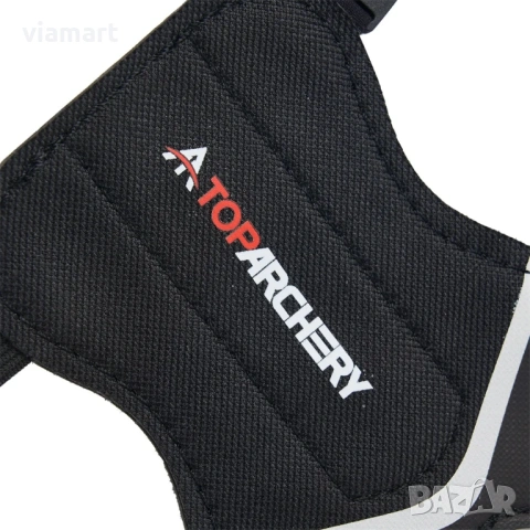 Крага за стрелба с лък Toparchery, Предпазител за предмишница против удар от тетива, 4 каишки, снимка 2 - Лъкове и арбалети - 53611583