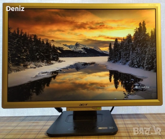 Монитор: Acer AL2216W, снимка 3 - Монитори - 53635712