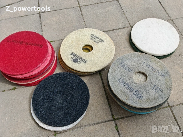 Лот 21 бр. Професионални падове за подопочистващи машини (16" / 406мм), снимка 6 - Други инструменти - 54157509