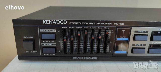 Еквалайзер Kenwood KC-105, снимка 8 - Ресийвъри, усилватели, смесителни пултове - 46521060