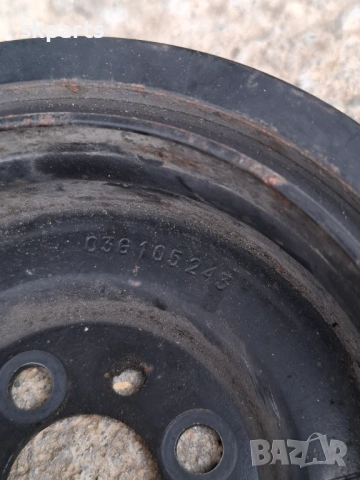 Демпферна шайба за Audi A4 B7 2.0 TDI 16V, 140кс, снимка 3 - Части - 53958218