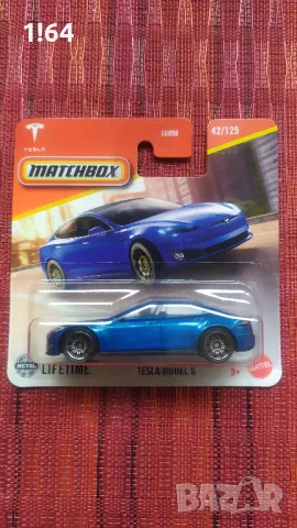 Matchbox Tesla Model S, снимка 1 - Колекции - 49316399