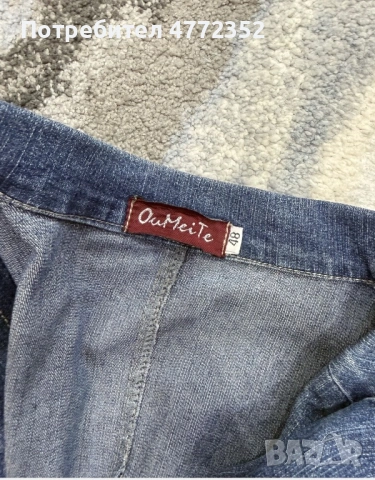 Дамско дънково сака, снимка 2 - Сака - 53927390