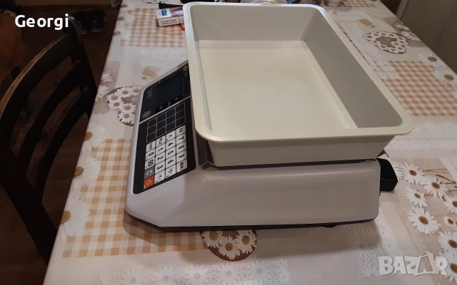  Кантар везна по БДС и НАП.30кг., снимка 4 - Везни - 52589114