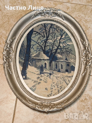 Три Български Качествени Стари Соц Гоблени в Рамки, снимка 2 - Антикварни и старинни предмети - 54018442