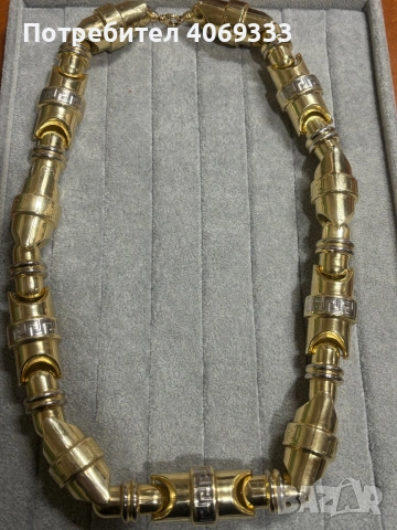 Златен ланец 185.75гр 14к , снимка 5 - Колиета, медальони, синджири - 53125775