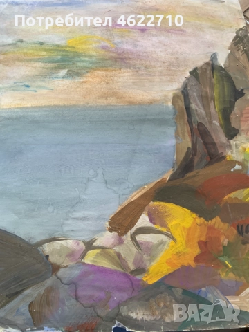 картина морски пейзаж , снимка 3 - Картини - 52458088