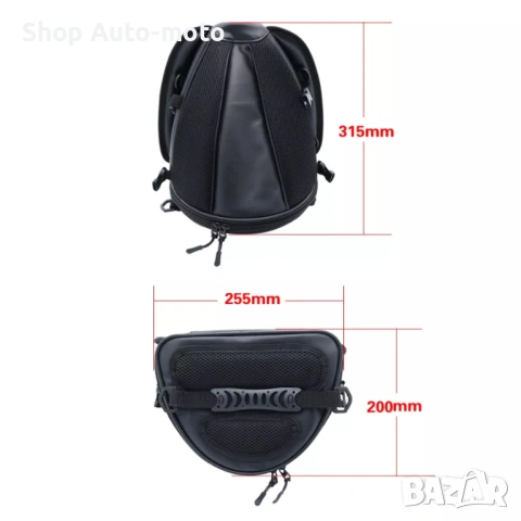 Мото чанта Automat-водоустойчива, PA846, С презрамки, снимка 4 - Аксесоари и консумативи - 53682027