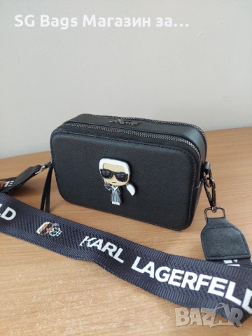 Karl lagerfeld дамска чанта през рамо код 226, снимка 15 - Чанти - 40691751