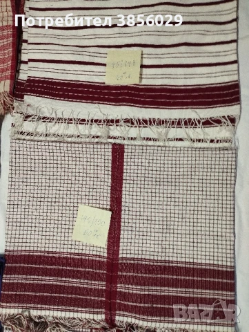 тъкани на стан,автентични покривки, снимка 3 - Антикварни и старинни предмети - 51344481