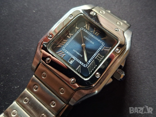 Cartier Santos 41mm, снимка 4 - Мъжки - 53658535