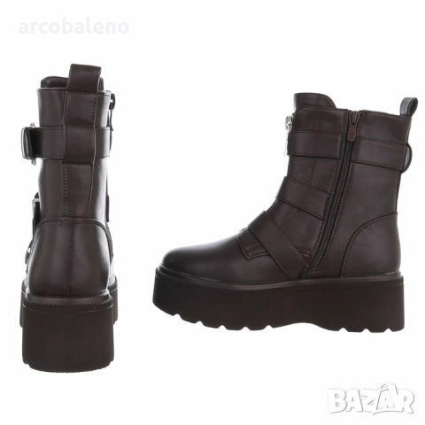 Дамски класически боти до глезена, 3цвята , снимка 6 - Дамски боти - 52135271